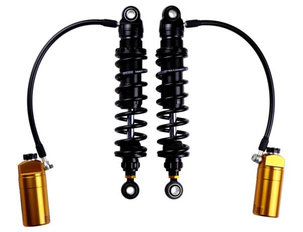 OHLINS Shock Absorbers HD779 Harley Davidson FLH/FLT TOURING Blackline 2014 2024 - Image 2