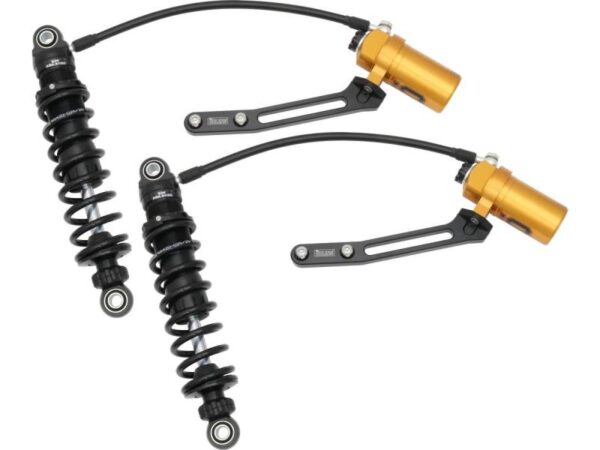 OHLINS Shock Absorbers HD779 Harley Davidson FLH/FLT TOURING Blackline 2014 2024 - Image 3